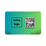 Carte De Visite Sans Contact En PVC - VERT Dégradé