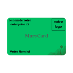 Carte De Visite Sans Contact En PVC - VERT